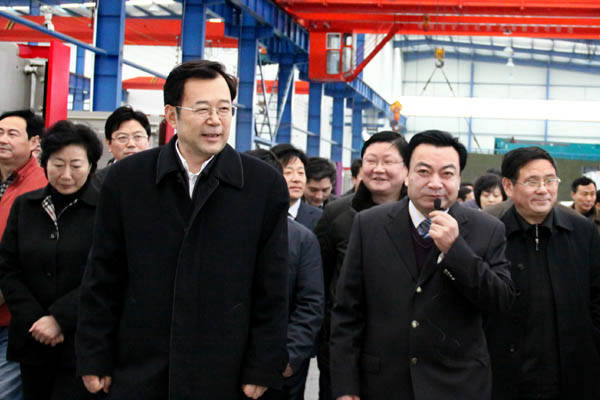 國(guó)家發(fā)改委副主任孫志剛來(lái)中德機(jī)床調(diào)研 國(guó)家發(fā)改委副主任孫志剛來(lái)中德機(jī)床調(diào)研